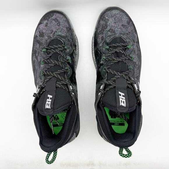 Under Armour Mens Harper 8 Elite Football Cleats US 11 EU 45 Black Green NIB